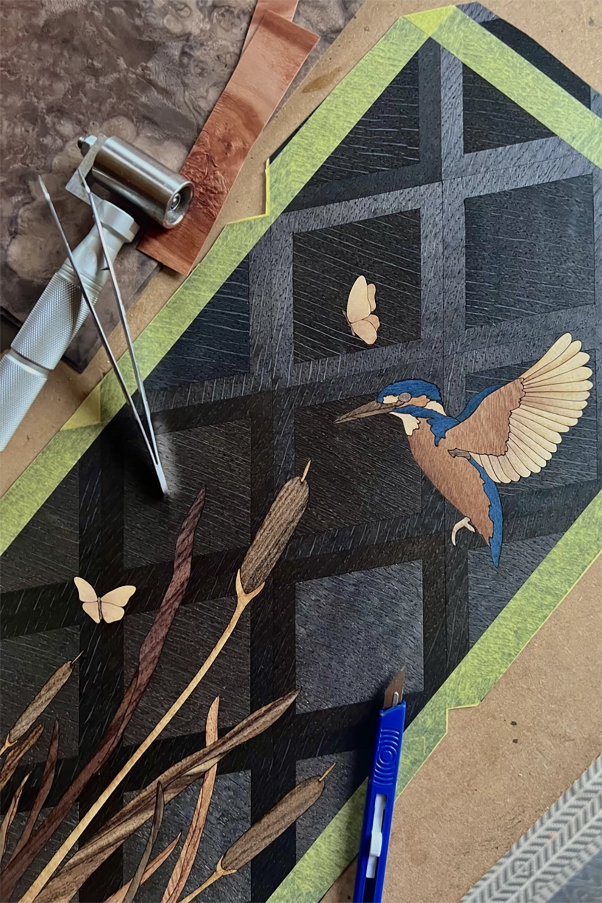 Carl Fox Kingfisher process-1